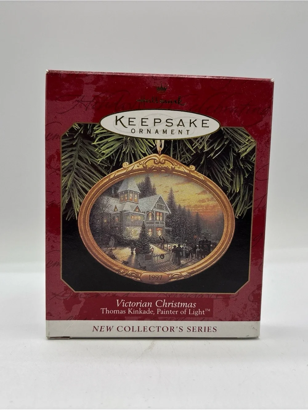 HM Ornament 1997 Vintage Victorian Christmas TK Painter Of Light 1st In TK Serie